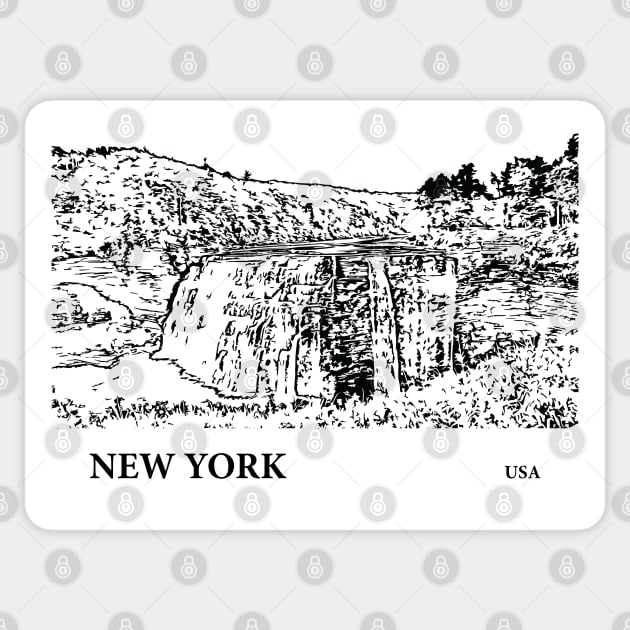 New York USA Sticker by Lakeric